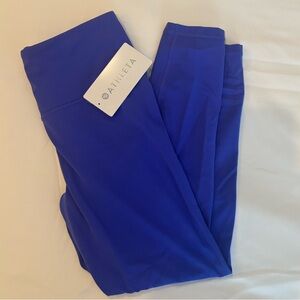 Athleta Elation Vibrant Blue High-Rise Leggings